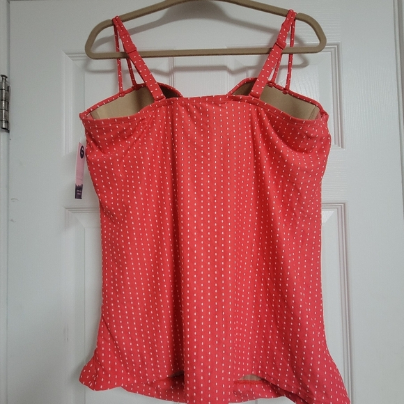 Cacique NWT Swim Tankini Top Size 38D. - Picture 4 of 9